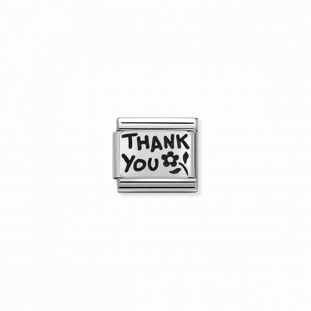 Nomination Silver Thank You Composable Charm